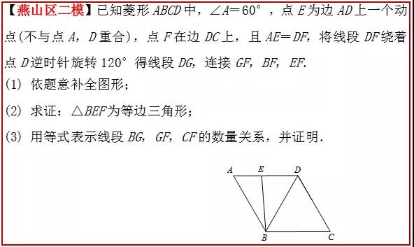 2020年北京燕山区中考二模27题《几何综合》深度解析